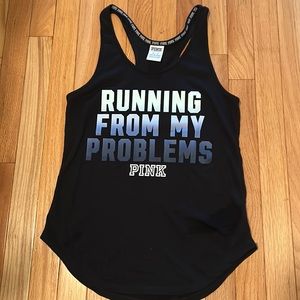 Running from my problems tank